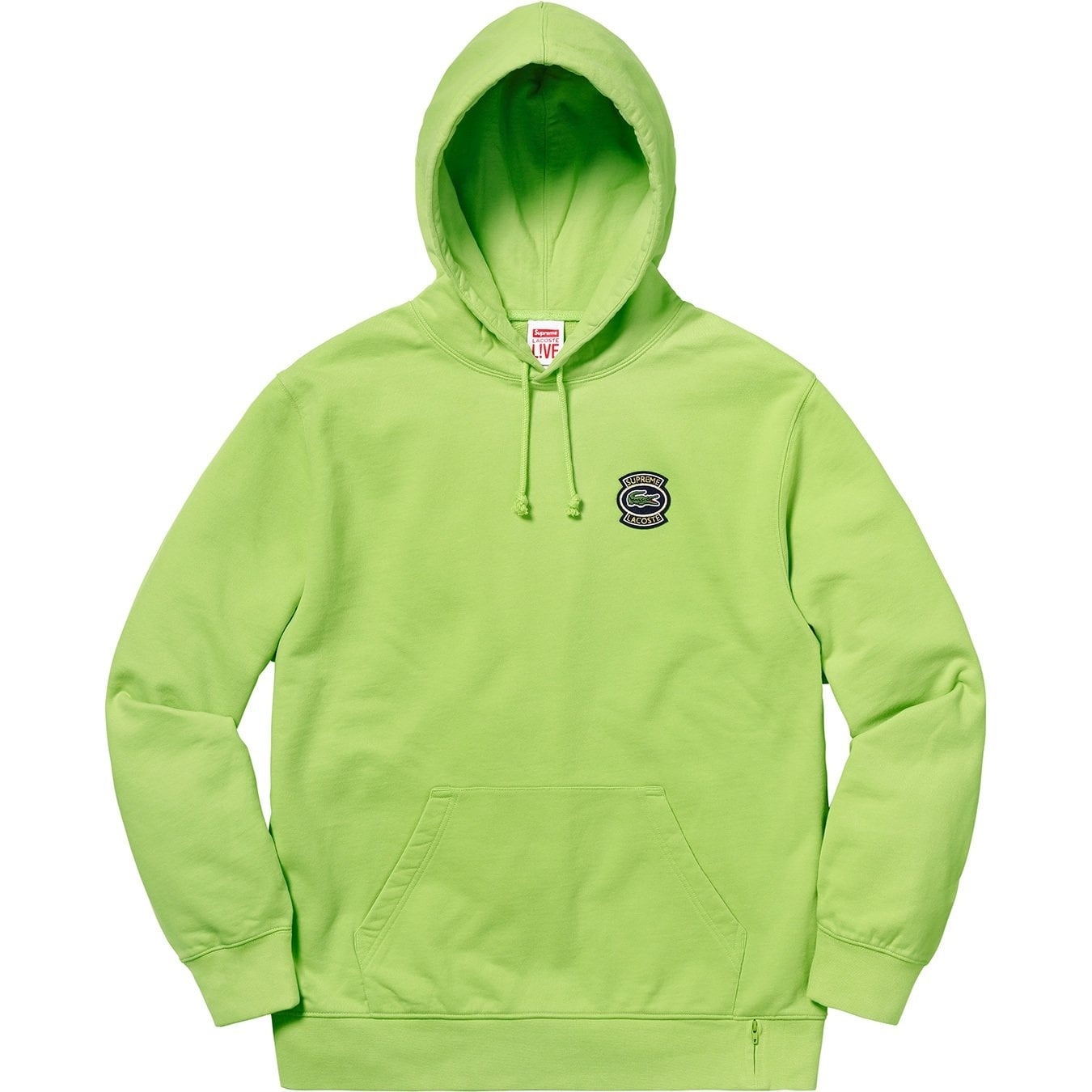 Supreme®/LACOSTE Hooded Sweatshirt view 6